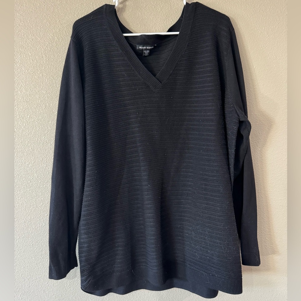 Hilary radley 
Black long sleeve